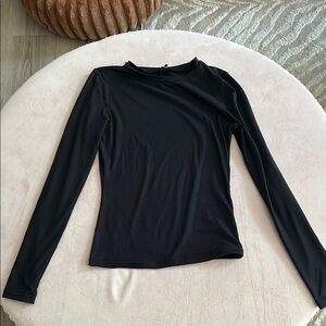 Black Long Sleeve Women's Top Size XS